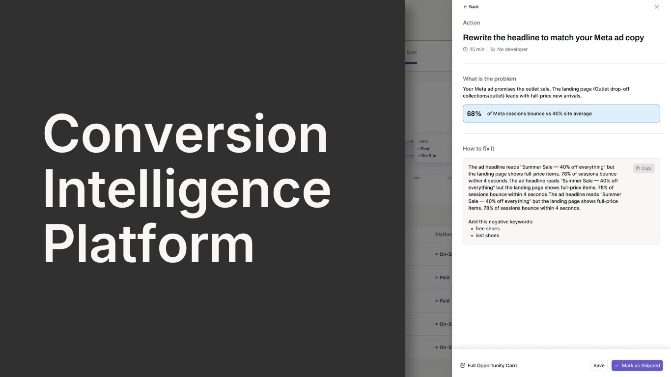 Conversion Intelligence Platform